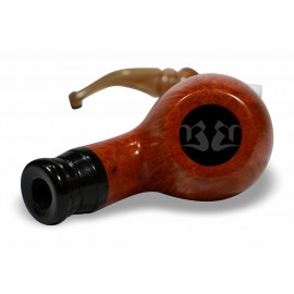 Cachimbo Bertoldi Maestro Briar Âmbar 9mm Peça Única